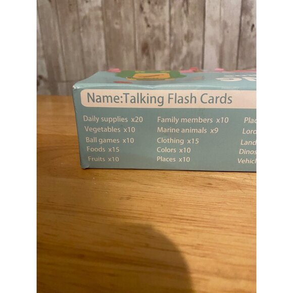 Pocket Speech Flash Cards Preschool Speech Development Autism Sensory Toys - Picture 2 of 6